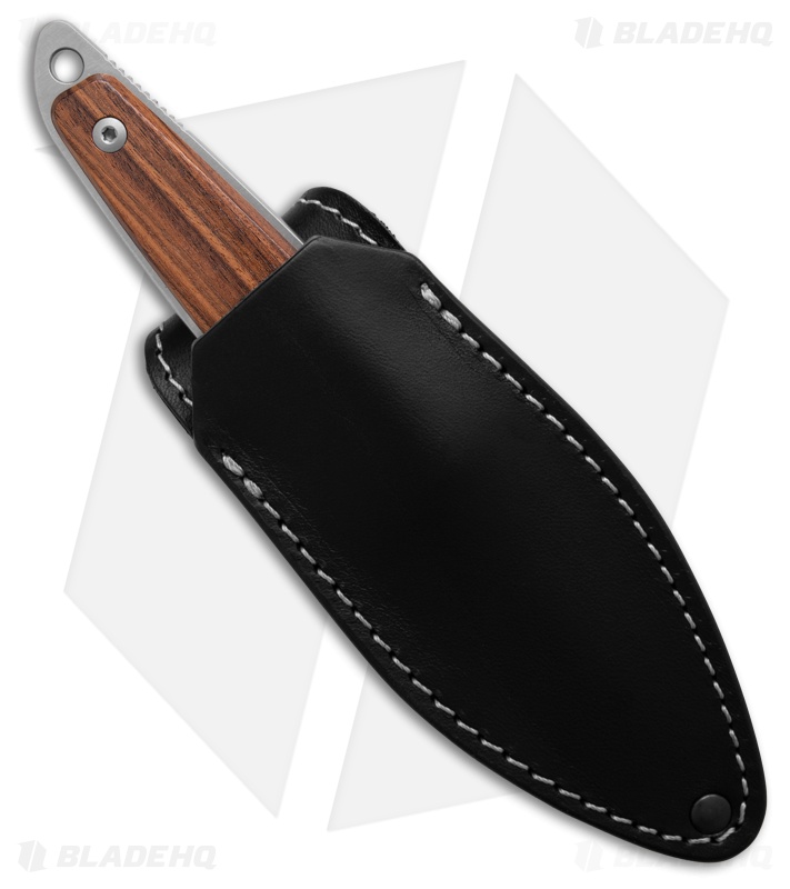 MKM-Maniago Knife Makers Makro 1 Fixed Blade Knife Santos Wood (2.9" Satin)