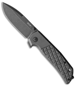 MKM Maximo Frame Lock Knife Dark Stonewash Titanium (3.23" DSW M390)