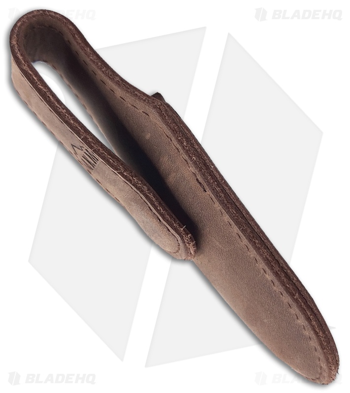 MKM Anso Root Slip Joint Knife Black Aluminum(2.8" Satin)