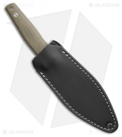 MKM Terzuola TPF Defense MagnaCut Fixed Blade Knife Green Micarta (3.3" SW)