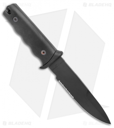 Mac Coltellerie Z08 Military Knife Serrated Fixed (6.2" Stainless Steel)