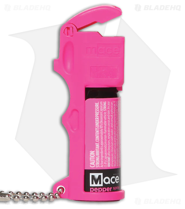 Mace Pocket Model Self Defense Pepper Spray Pink Polymer