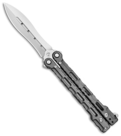 Mantis Mothra Dagger Balisong Butterfly Knife Titanium (4.5" Satin)