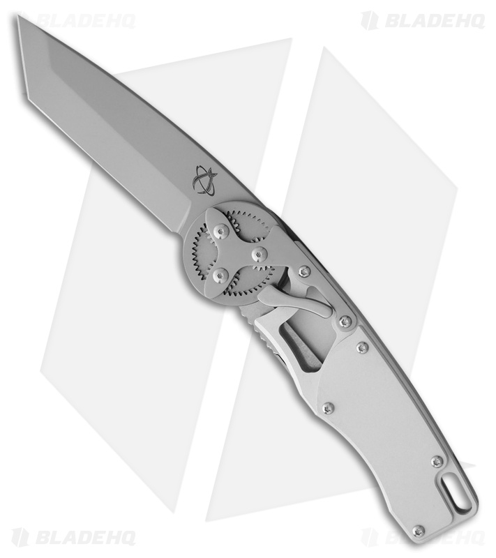 Mantis Gearhead Liner Lock Knife Stainless Steel (3.4" Bead Blast Tanto)