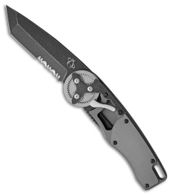 Mantis Gearhead Liner Lock Knife Stainless Steel (3.4" SW Tanto Serrated)