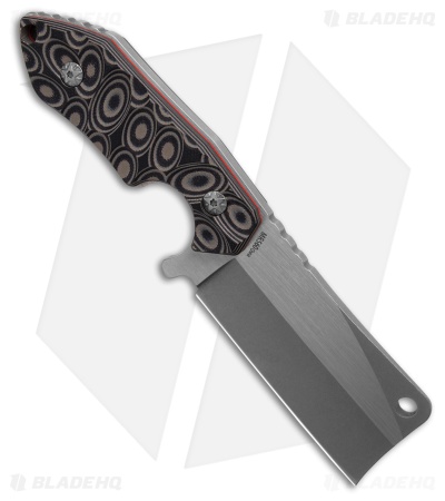Marbles MR560 Fixed Blade Knife Black/Tan G-10 (3.25" Satin/Stonewash)