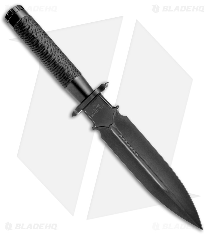Marfione Custom Knives Interceptor Survival Knife Black (8.885 ...