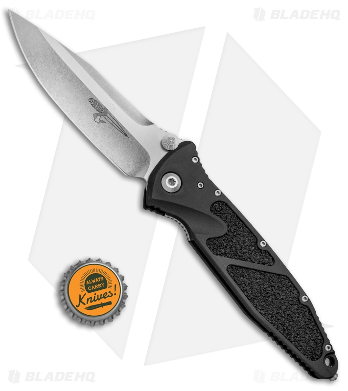 Marfione Custom Socom Elite Prototype Clip Point Manual Knife (4" Stonewash)