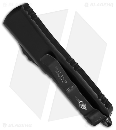 Microtech Marfione Custom Tactical Beard Comb Black (DLC Stonewash)
