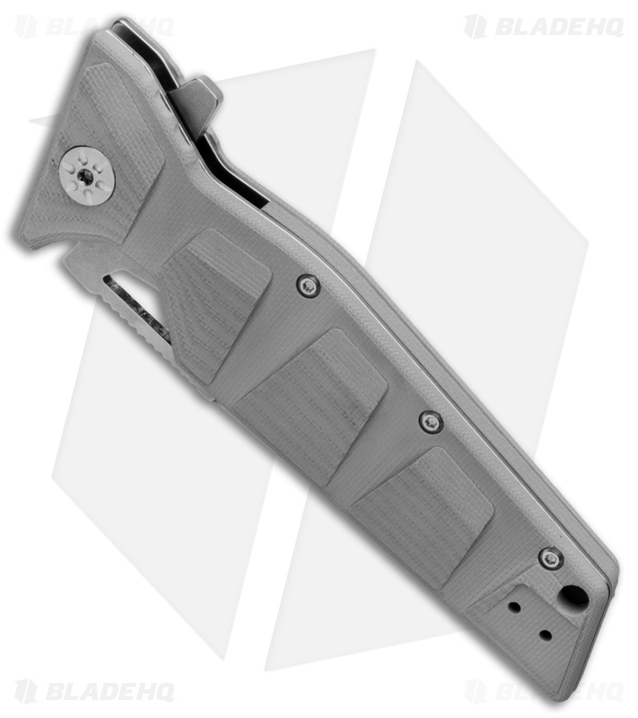 Maserin Artiglio Tanto Knife Steel/Grey G10 (3.75" Stonewash) 420G10G