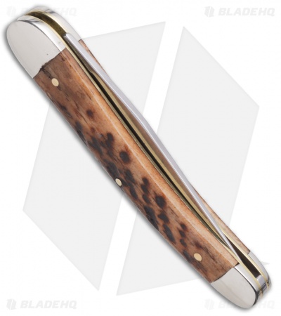 Maserin CE618 Traditional Pocket Knife 3.215" Jigged Bone 
