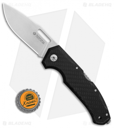 Maserin Nimrod Lockback Knife Carbon Fiber (3.5" Stonewash) 480CN