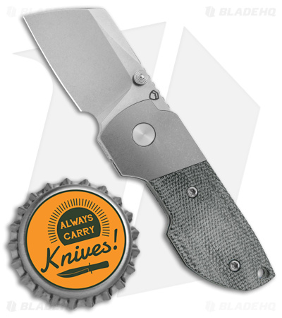 Matsey Striga Bolster Lock Knife SW Titanium Black Micarta (2" SW)