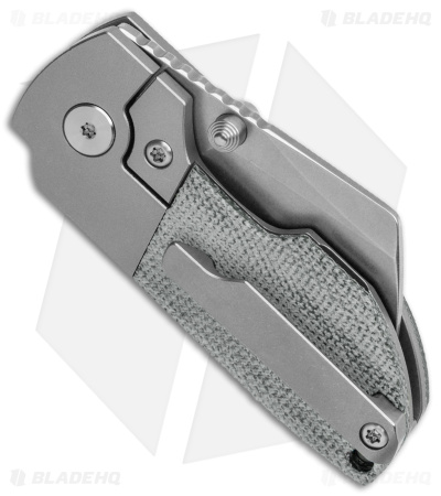 Matsey Striga Bolster Lock Knife SW Titanium Black Micarta (2" SW)