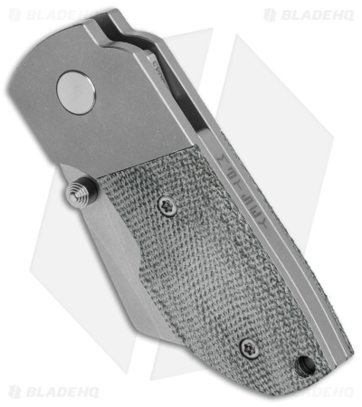 Matsey Striga Bolster Lock Knife SW Titanium Black Micarta (2" SW)