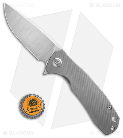 Maxace Balance 2021 Frame Lock Knife Titanium (3.7" Satin M390) MBL-101