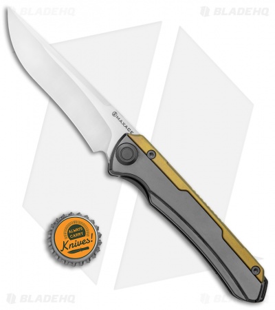 Maxace Kestrel Frame Lock Knife Zirconium (3.75" Satin)