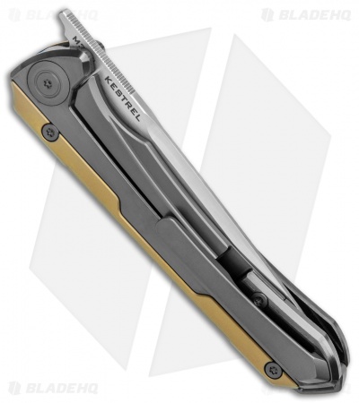 Maxace Kestrel Frame Lock Knife Zirconium (3.75" Satin)