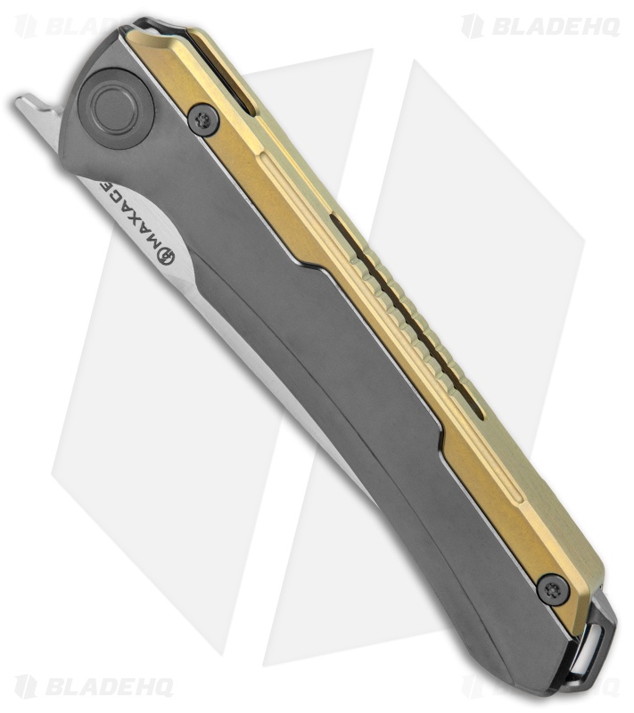 Maxace Kestrel Frame Lock Knife Zirconium (3.75