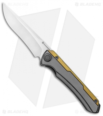 Maxace Kestrel Frame Lock Knife Zirconium (3.75" Satin)