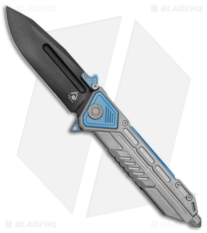 Maxace Midnight Mammoth Frame Lock Knife Titanium (4.4