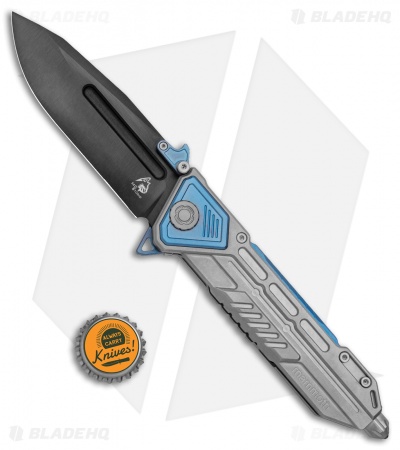 Maxace Midnight Mammoth Frame Lock Knife Titanium (4.4" Black)