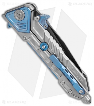 Maxace Midnight Mammoth Frame Lock Knife Titanium (4.4" Black)
