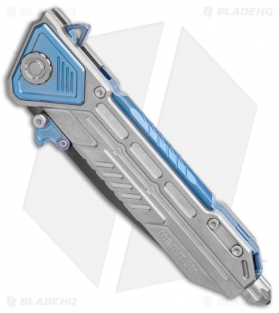 Maxace Midnight Mammoth Frame Lock Knife Titanium (4.4" Black)