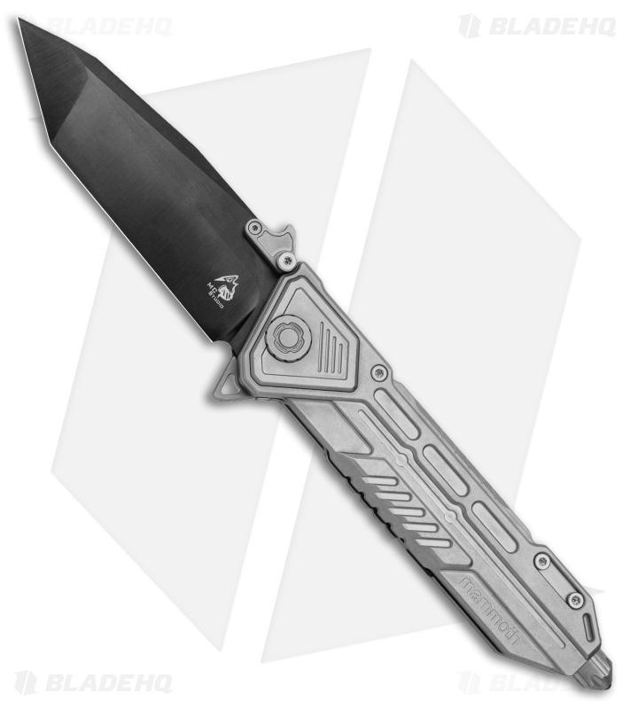 Maxkay 様 Maxace Midnight Mammoth Knife | Ti + Black Tanto - Blade HQ