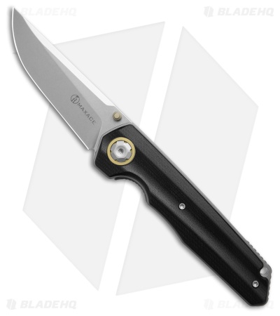 切望サムライ Maxace Knives Samurai 2.0 Knife Black G-10 SW