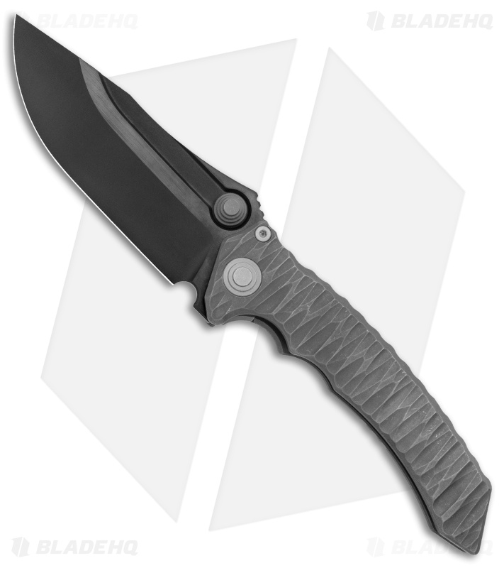 Maxace Knives Midnight Sandstorm Frame Lock Knife Textured