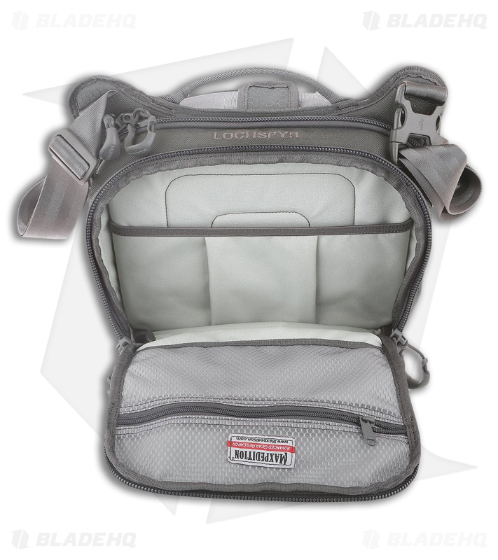 Maxpedition AGR LOCHSPYR Cossbody Shoulder Bag (Black)