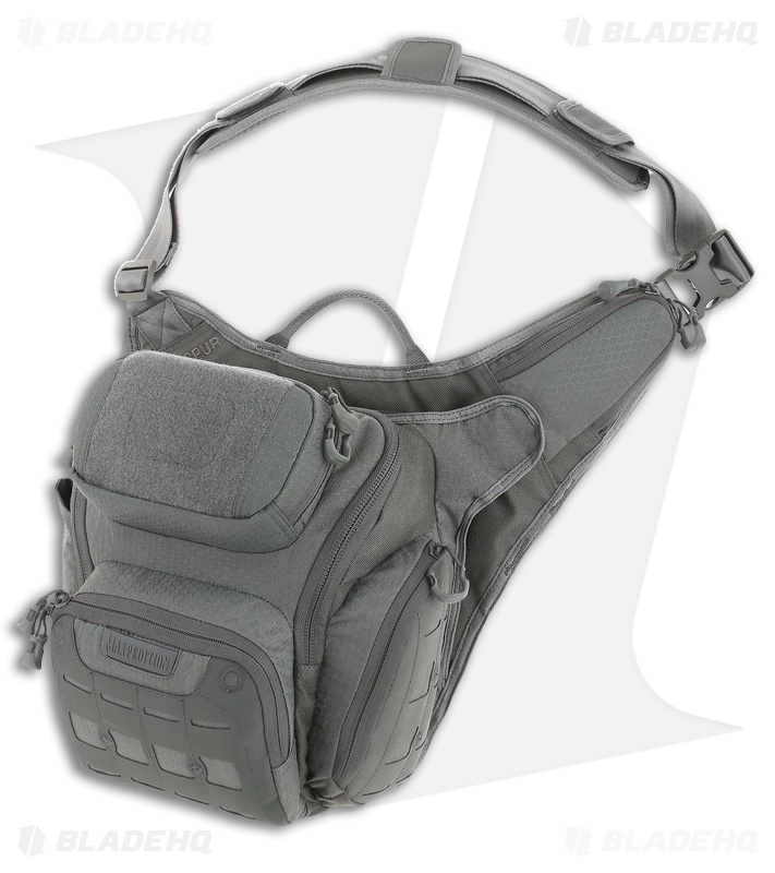 Maxpedition AGR WOLFSPUR 2.0 Crossbody Bag | Gray - Blade HQ