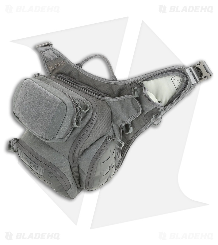 Maxpedition AGR WOLFSPUR 2.0 Crossbody Bag | Gray - Blade HQ