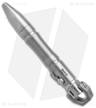 MecArmy TPX8 Keychain Bolt Action Pen (Titanium) - Blade HQ