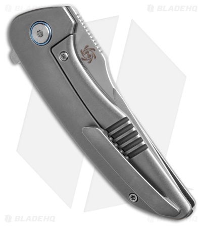 Mechforce + Barker Collab Hokkaido Frame Lock Knife Standard Titanium (3.8" SW)
