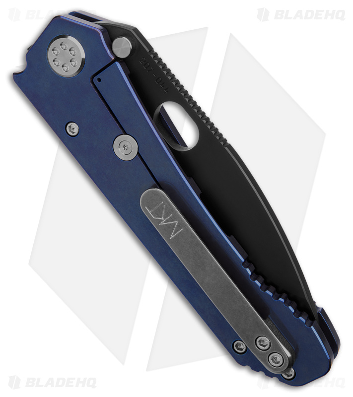 Medford 187DP Frame Lock Knife Blue Titanium (4.25" Black PVD) MKT