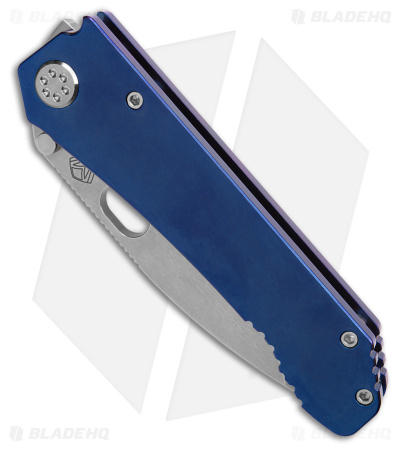 Medford 187 DP Frame Lock Blue Titanium (4.25" Satin) MKT
