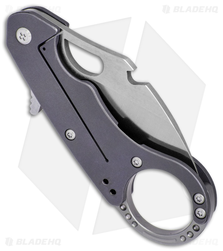 Medford Burung Frame Lock Knife W Bottle Opener Violet Ti 3 2