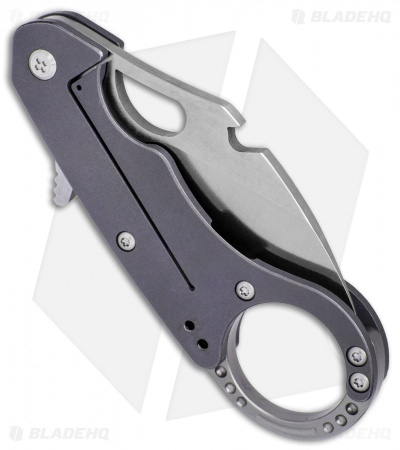 Medford Burung Frame Lock Knife w/ Bottle Opener Violet Ti (3.2" SW) MKT