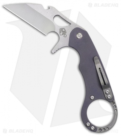 Medford Burung Frame Lock Knife w/ Bottle Opener Violet Ti (3.2" SW) MKT