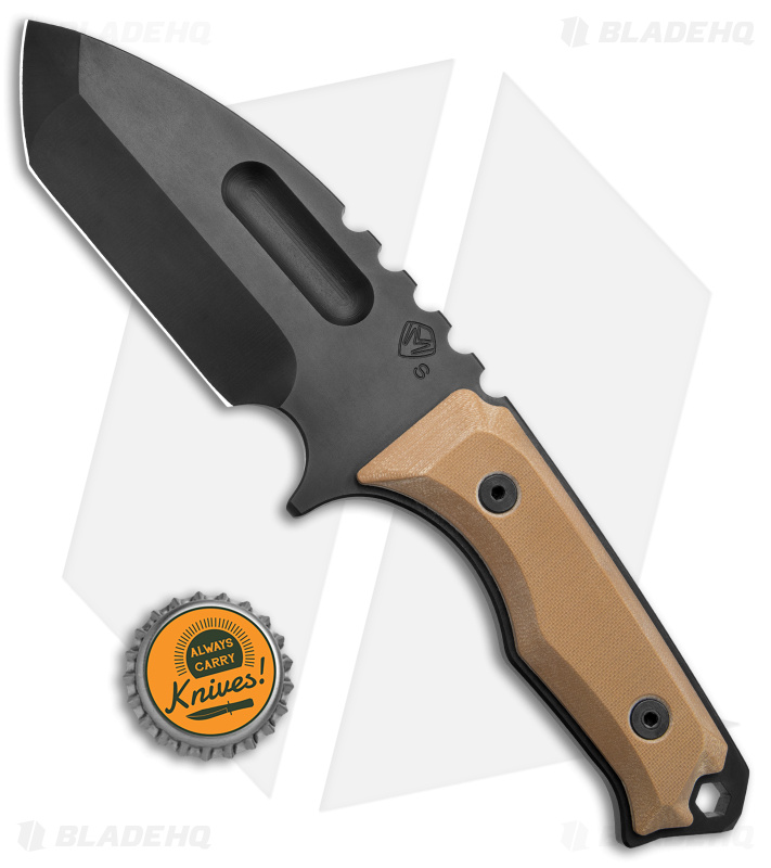 Medford Emperor Fixed Blade Praetorian Style Coyote Brown G-10 (4.75 Blk)