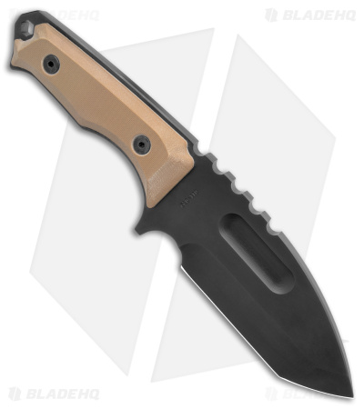 Medford Emperor Fixed Blade Praetorian Style Coyote Brown G-10 (4.75 Blk)