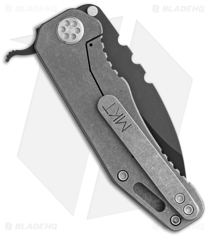 Medford 187F Flipper Knife Tumbled Ti Frame Lock (3.4