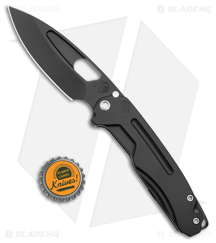 Medford Infraction Frame Lock Knife Black Ti - Blade HQ