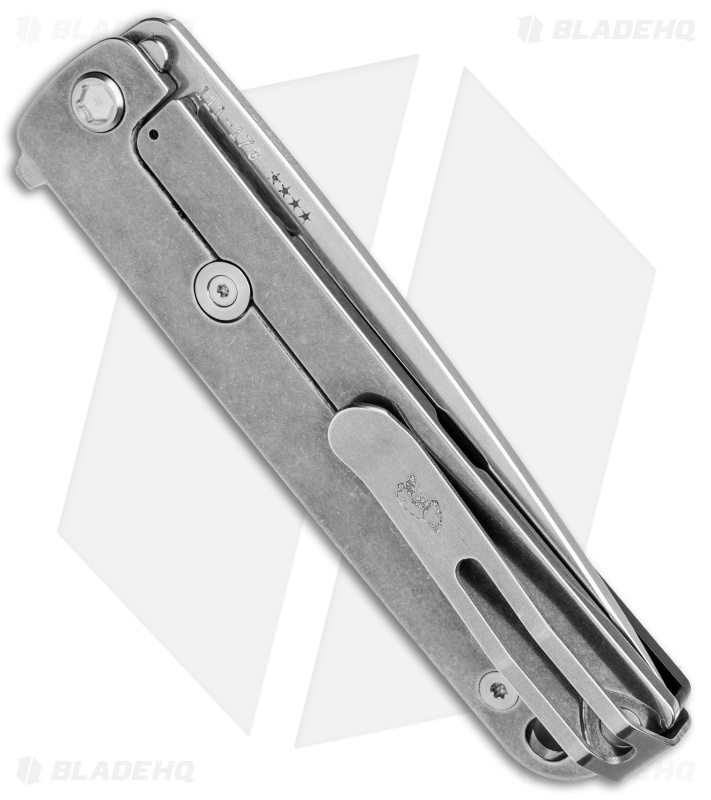 Medford M-48 Hybrid Frame Lock Knife Ti/Black Aluminum (3.9" Satin)