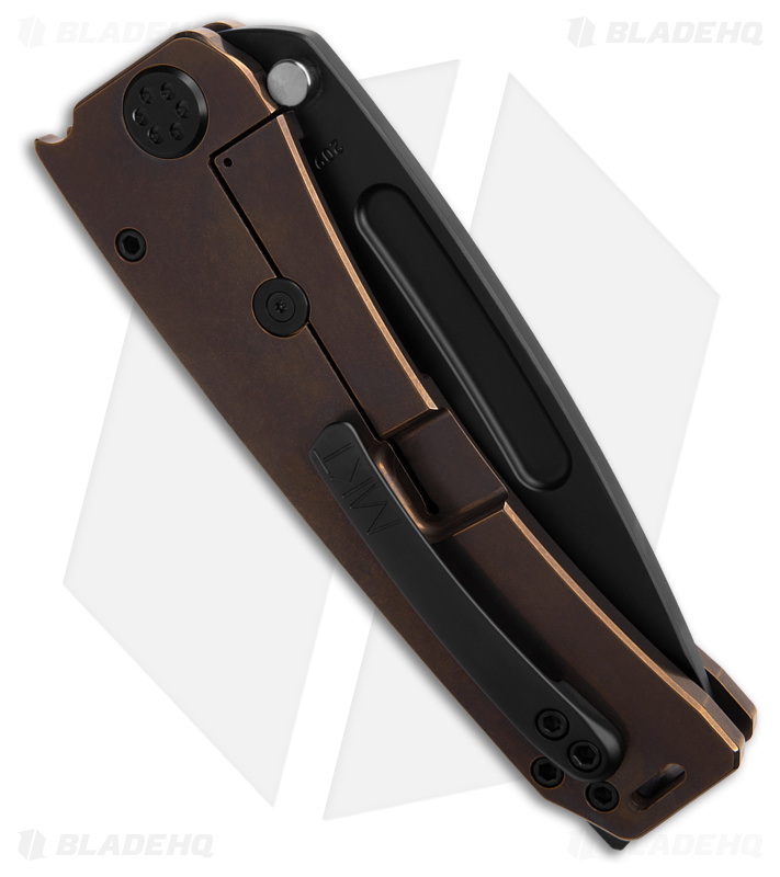 Medford Marauder Knife Bronze Titanium (Black) - Blade HQ