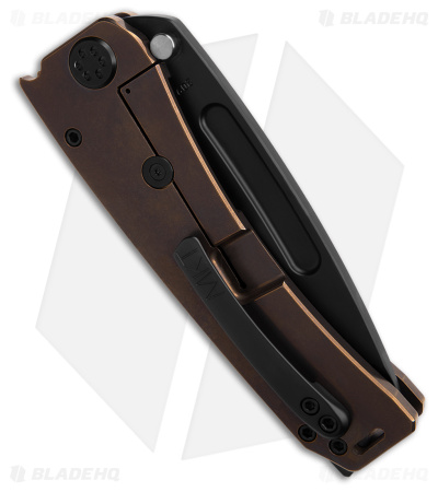 Medford Marauder Knife Bronze Titanium (Black) - Blade HQ