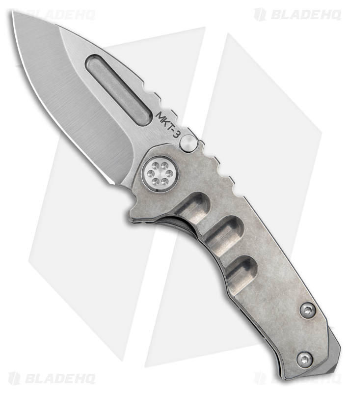 Medford Micro Praetorian Frame Lock Ti (Tumbled) - Blade HQ