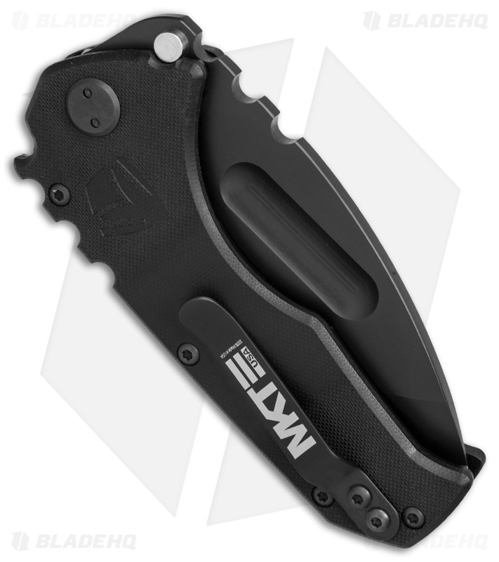 Medford Praetorian Scout Liner Lock Knife Blackout G-10 (3.6" Black) MKT